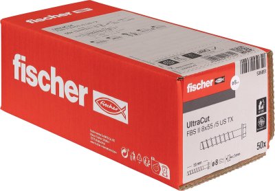 FISCHER Vis &agrave; b&eacute;ton ultracut fbs ii 8X55 5/- us tx  00536851