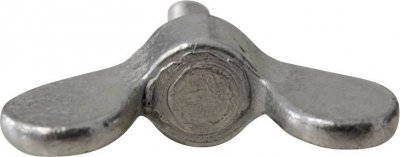 TOOLCRAFT Vis &agrave; oreilles  827808 10 pc(s) M4 10 mm t&ecirc;te &agrave; ailettes acier N/A