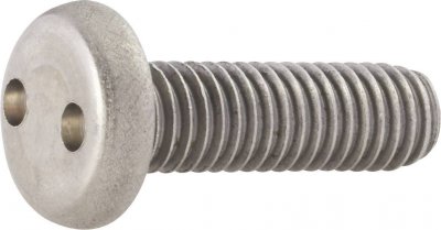 TOOLCRAFT Vis &agrave; t&ecirc;te bomb&eacute;e 2 trous M4 10 pc(s)  88111 acier inoxydable 16 mm N/A
