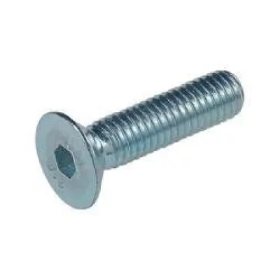 TOOLCRAFT Vis &agrave; t&ecirc;te frais&eacute;e &agrave; 6 pans creux 16mm DIN 7991 Inox M4  100 pi&egrave;ces