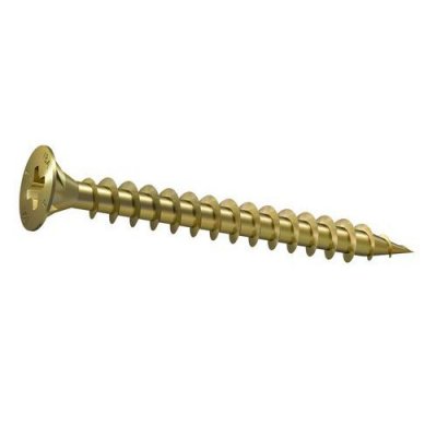 GFD Vis Vba Ft - Cruciforme Z Jaune Bte De 500 -45 Mm X 45 Mm