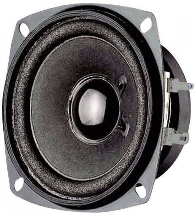 VISATON  VS-FR8/4 - Hauts-parleurs (10 W, 130 - 20000 Hz, 4 Ohm, Noir)