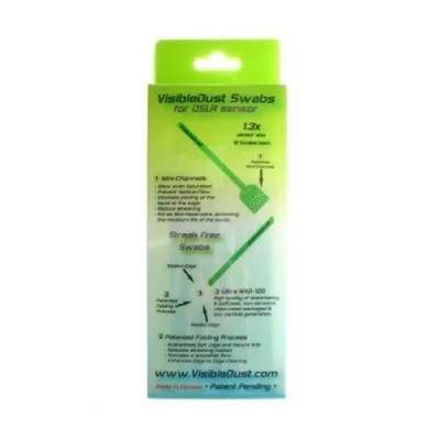 VISIBLEDUST Visible dust mxd swabs 1,3 vert DFX-516376