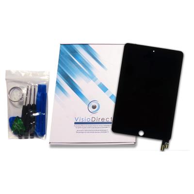 GENERIQUE Visiodirect Ecran Complet pour iPad Mini 4 Noir vitre Tactile + ecran LCD + Outils