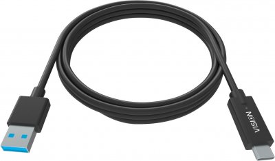 VISION  Professional Usb-a To Usb-c Cable 2 M Argent&eacute;