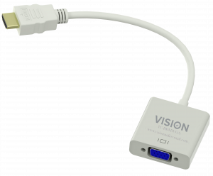 VISION  Techconnect convertisseur vid&eacute;o - blanc 