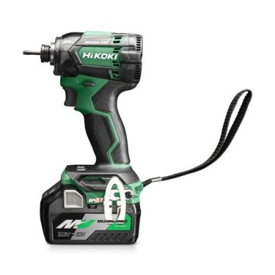 HIKOKI Visseuse &agrave; choc - 18V 4,0Ah - 210 Nm - 2 batteries Multi Volt - WH18DCWRZ