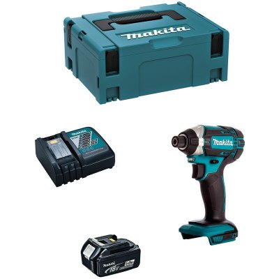 MAKITA Visseuse &agrave; Chocs  DTD152RTJ1 (1 x 5,0 Ah + DC18RC + MAKPAC 2)