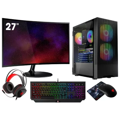 VIST  Gaming PC - AMD Ryzen 7 5700G 32 Go RX VEGA8 SSD 1 To