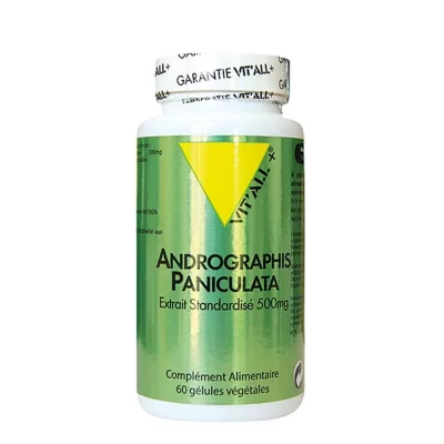 VIT ALL+ Vit'all+ Andrographis Paniculata 500mg 60 g&eacute;lules v&eacute;g&eacute;tales