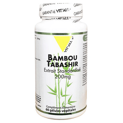 VIT ALL+ VIT'ALL+ Bambou tabashir bio 200mg x60 g&eacute;lules