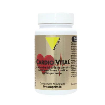 VIT ALL+ Vit'all+ Cardio Vital 30 g&eacute;lules v&eacute;g&eacute;tales