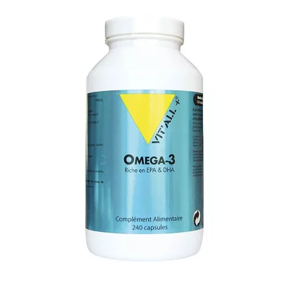 VIT ALL+ VIT'ALL+ Omega 3 1000mg 240 capsules