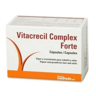 VITACRECIL COMPLEX  Forte capsules cheveux et ongles 60 unit&eacute;s