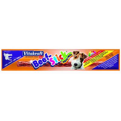 VITAKRAFT  B&acirc;ton &agrave; m&acirc;cher Beef Stick &agrave; l'agneau - Chien - 12 g
