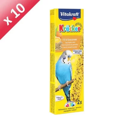 VITAKRAFT  Kr&auml;cker - Friandise pour Perruches aux oeufs - 10x2