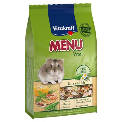 VITAKRAFT  - Menu hamsters nains 400 g
