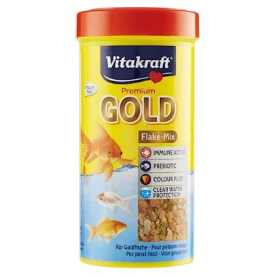 VITAKRAFT  Premium Gold Aliment en Flocons pour Poissons Rouges , 40g