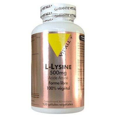 VIT ALL+ Vitall+ L-Lysine Vitall+ : Conditionnement - 120 g&eacute;lules