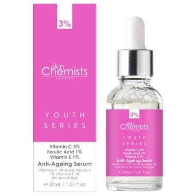 DR BOTANICALS Vitamin C 3% Ferulic Acid 1% Vitamin E 1% anti-ageing serum 30 ml