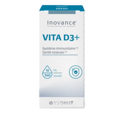 INOVANCE Vitamine D3 Compte-goutte 15ml 