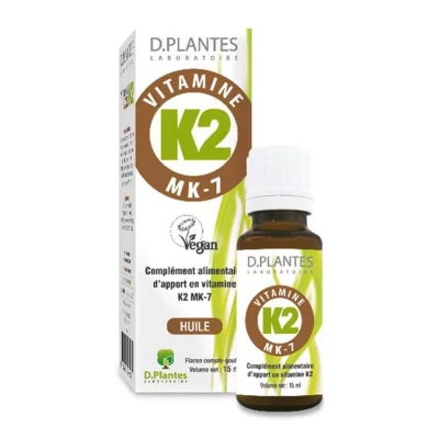 D.PLANTES VITAMINE K2 HUILE 15 ML CG -  - Muscles et articulations