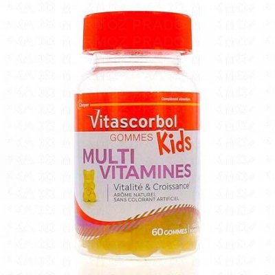 VITASCORBOL  Gommes Multivitamines Kids Boite De 60