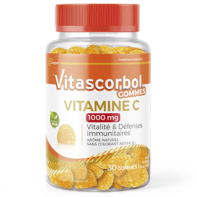 VITASCORBOL  - Gommes Vitamine C 1000mg x30 Gommes