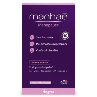 MANHAE Vitavea Manha&eacute; - 3 Mois - Bo&icirc;te 90 capsules