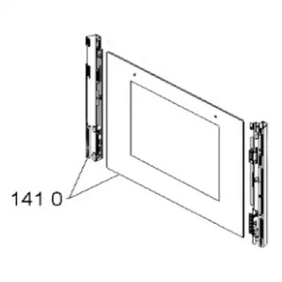 WHIRLPOOL Vitre de four exterieur pour four  - 481010395851