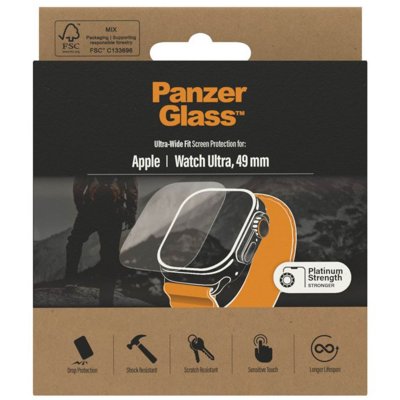 PANZERGLASS Vitre de protection pour Apple Watch Ultra 49 mm - 