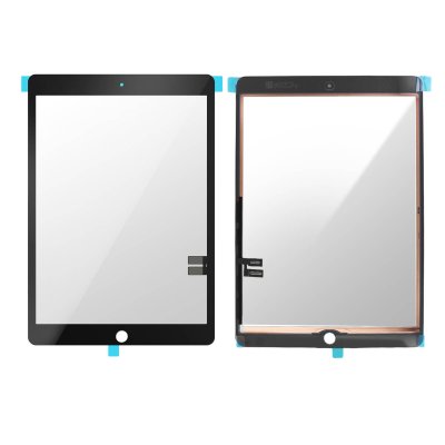 Vitre Tactile de remplacement pour iPad 2021 2020 et 2019 10.2 Compatible Noir