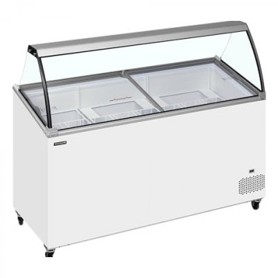 TEFCOLD Vitrine cong&eacute;lateur de cr&egrave;me glac&eacute;e IC SCE SO