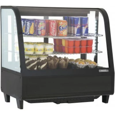 CASSELIN Vitrine r&eacute;frig&eacute;r&eacute;e noir  CVR100LN