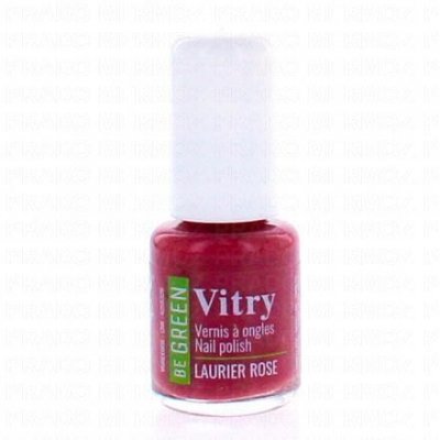 VITRY  Be Green - Vernis&agrave;ongles n&deg;9 Laurier Rose 6ml