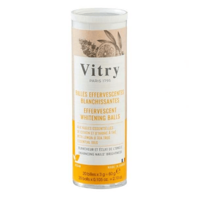 VITRY  - Billes effervescent blancheur et &eacute;clat de l'ongle