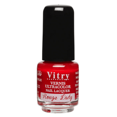 VITRY  Mini Vernis &agrave; Ongles Rouge Lady