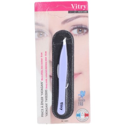 VITRY  Pince &agrave; &eacute;piler 'Couleur' Mors biseaut&eacute;s et ultra-fins Inox