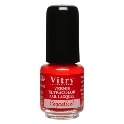 VITRY  Vernis &agrave; Ongles N&deg;132 Coquelicot 4ml