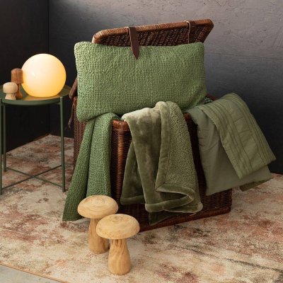 Vivaraise Plaid Stonewashed Tana Amande 140 x 200 cm
