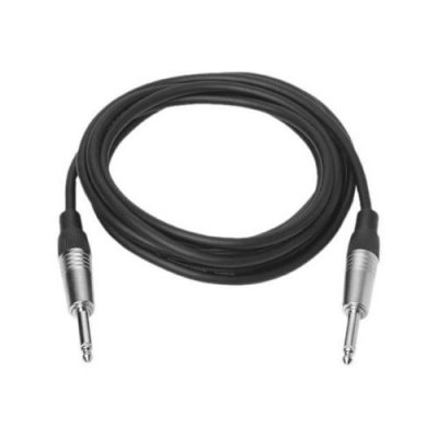 GENERIQUE VivoLink C&acirc;ble audio jack mono (M) pour jack mono (M) 10 m blind&eacute; noir