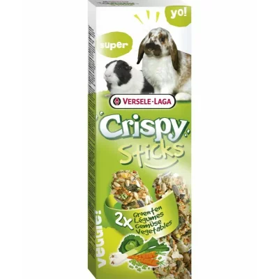 GENERIQUE VL Lot de 8 b&acirc;tonnets croustillants pour Lapins et cochons d'Inde