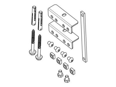 VOGELS Vogel's Connect-It PFA 9126 Kit de supports de montage noir