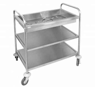 VOGUE  Chariot pour Couverts en Inox