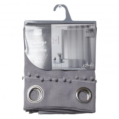 Voilage Gris 140x240 Cm Douceur D Int