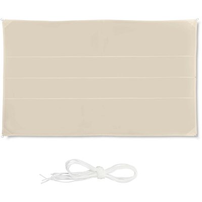 RELAXDAYS Voile d'ombrage  4x6m - Beige