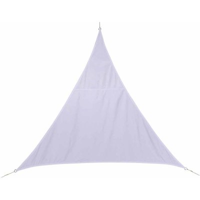 HESPERIDE Voile d'ombrage triangulaire 2 x 2 x 2 m Curacao - Blanc - Blanc
