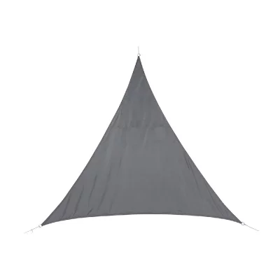 HESPERIDE Voile d ombrage triangulaire curacao gris - Hesp&eacute;ride - Ardoise