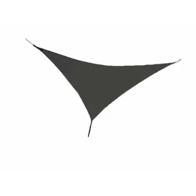 JARDILINE Voile d'ombrage triangulaire Serenity de 3.60m de c&ocirc;t&eacute;noir 