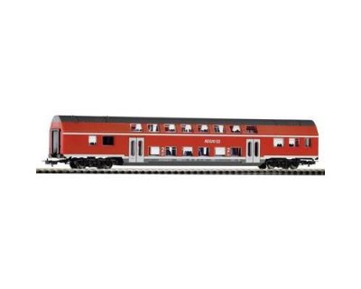 PIKO H0 Voiture &agrave; 2 &eacute;tages H0 57620 Wagon interm&eacute;diaire de 2&egrave;me classe H0